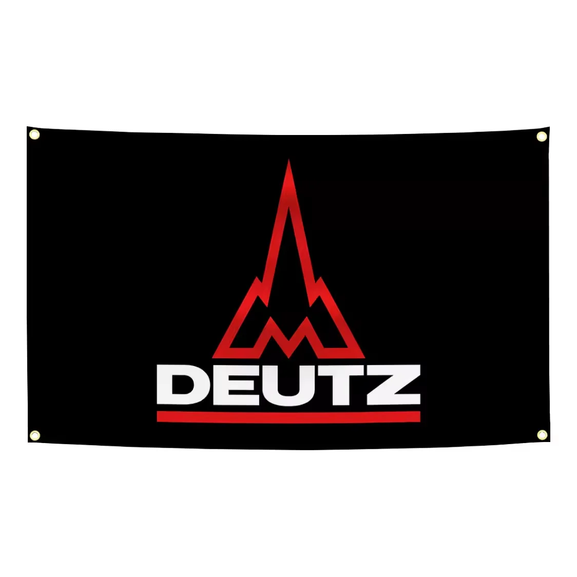 Фото Флаг-гобелен Deutz-Fahr для автоспорта, полиэстер, цифровая печать, баннер для декора стен гаража и украшения улицы №3