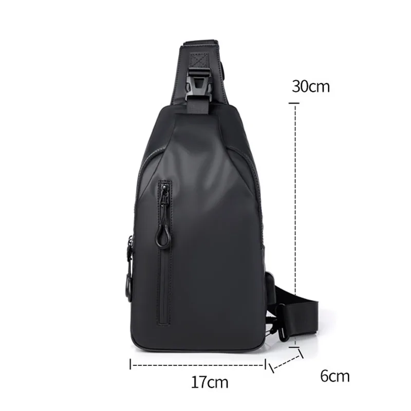 Men chest bag new fashion one shoulder Outdoor Sports Casual Multi Functional Crossbody Bag