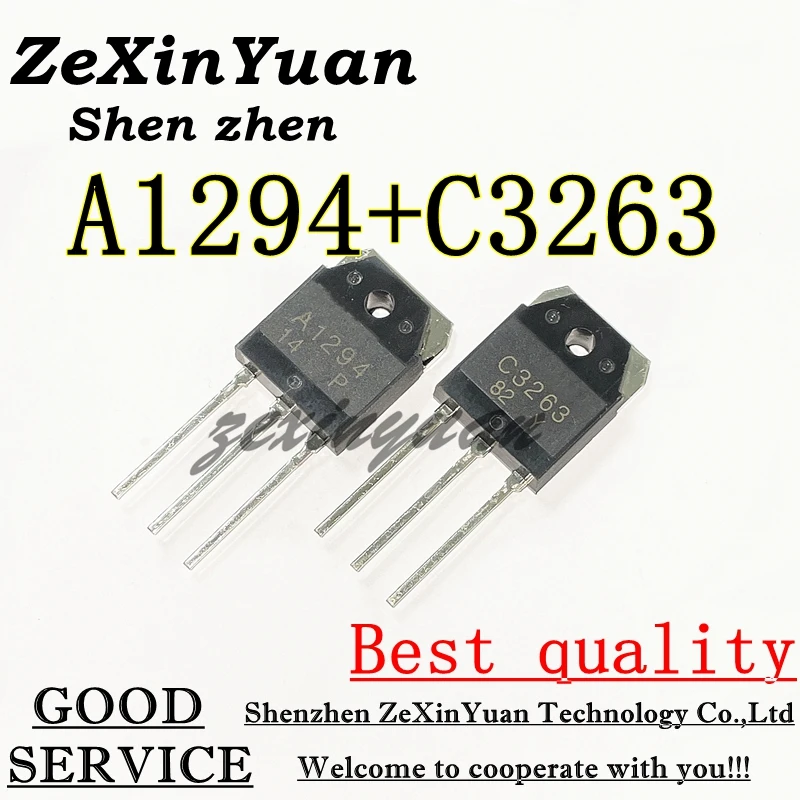5 пар 5 шт. 2SC3263 и 5 шт. 2SA1294 C3263 A1294