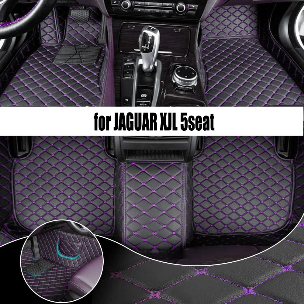 

Автомобильный напольный коврик HUTECRL для JAGUAR XJL, 5 мест 2010-2018 года, Модернизированная версия, аксессуары для ног, ковры
