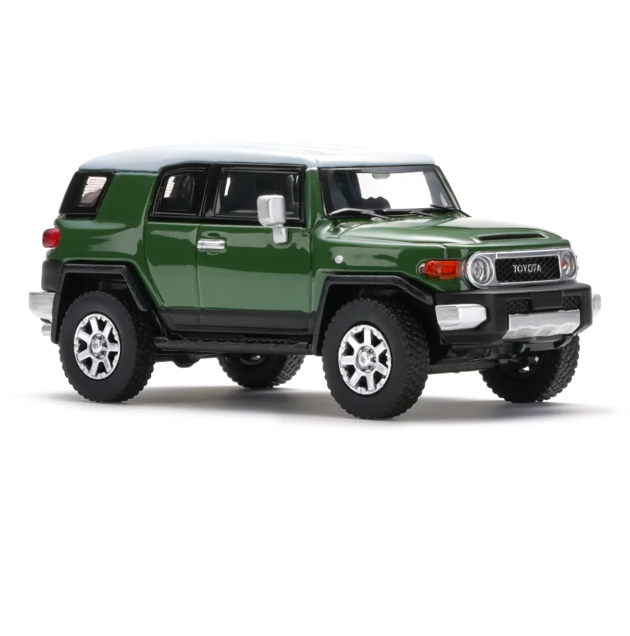 Фото Новая оригинальная модель автомобиля MASDI 1/64 Toyota FJ Cruiser, литая модель из сплава, таинственная коробка, имитационная модель автомобиля, настольное украшение, игрушка для мальчика, подарок №5