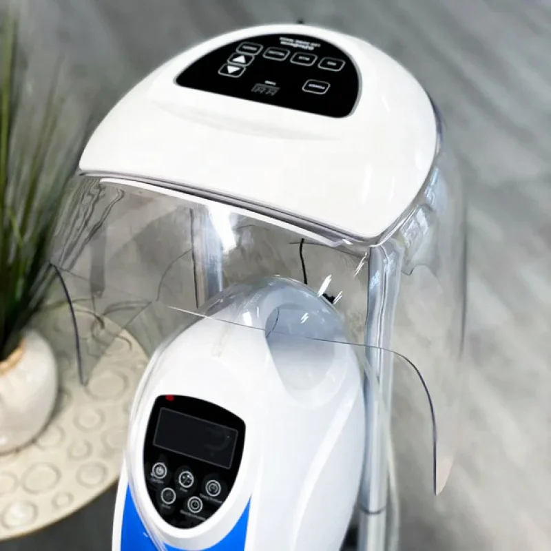 

SY-OX2 o2toderm oxygen facial machine and led dome for EXFOLIATE OXYGENATE NOURISH