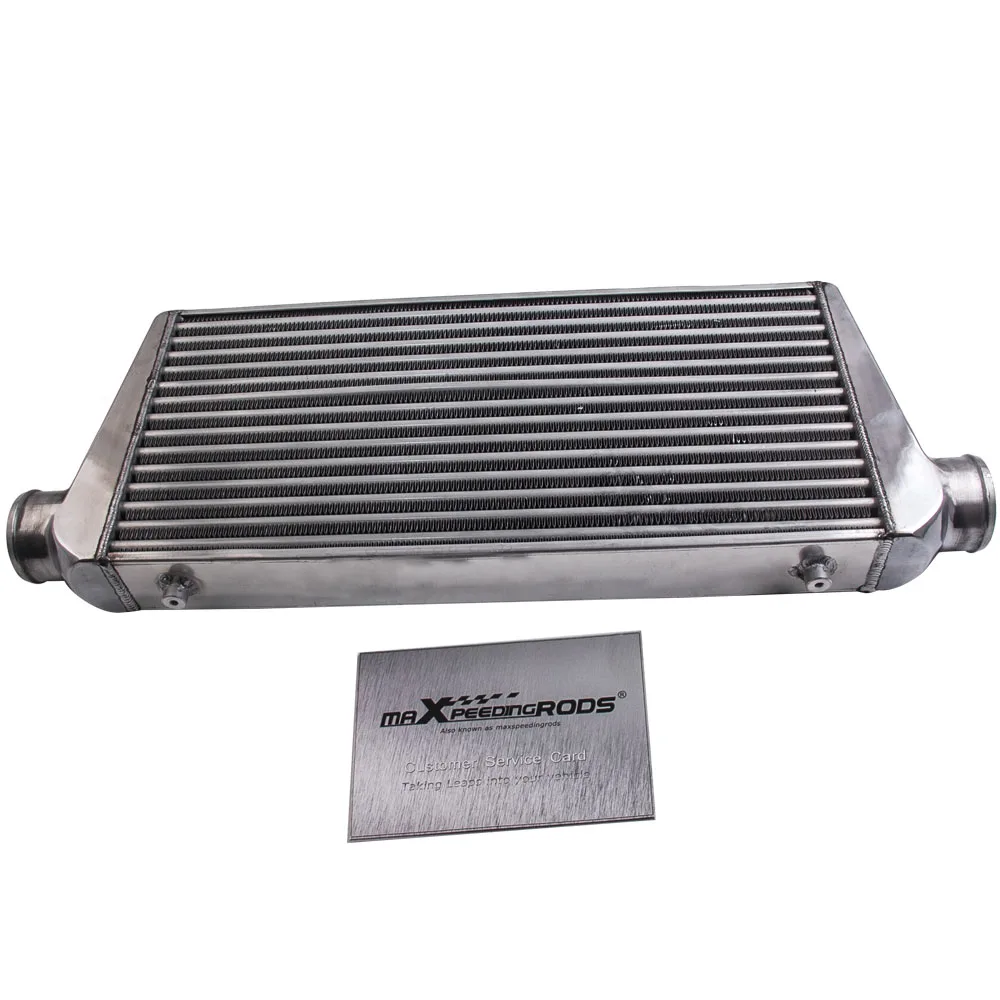 

3" Inlet/Outlet Aluminum Universal Front Mount Intercooler 24"x12"x3" Tube & Fin
