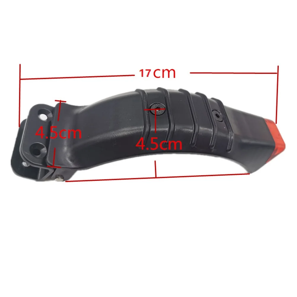 

5.5 Inch Electric Scooter Rear Mudguard Brake Fender W/ Safe Light Replaceable Rear Fender With Vibration Flash Tail Light