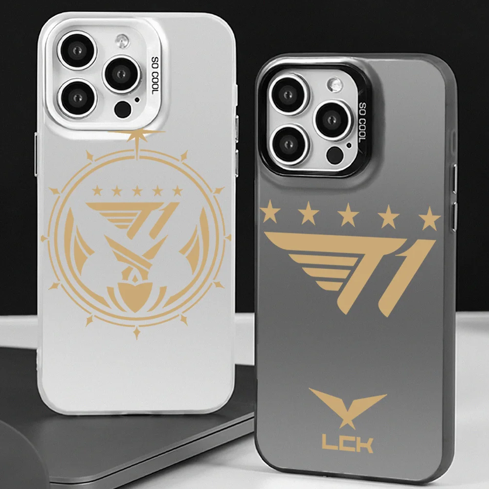 SK Telecom T1 Faker LOL Phone Case For Samsung Galaxy S24 S23 S22 Plus Ultra FE A71 A55 A54 A53 Laser Cover