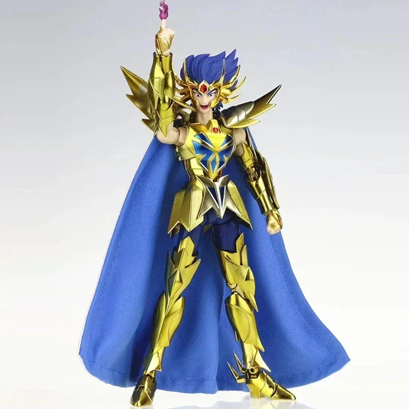 Фото Модель JM.MST Saint Seiya Myth Cloth EXM/EX Рак Death Mask 24K/OCE Gold Knights of The Zodiac Металлическая броня Фигурка Игрушки №2