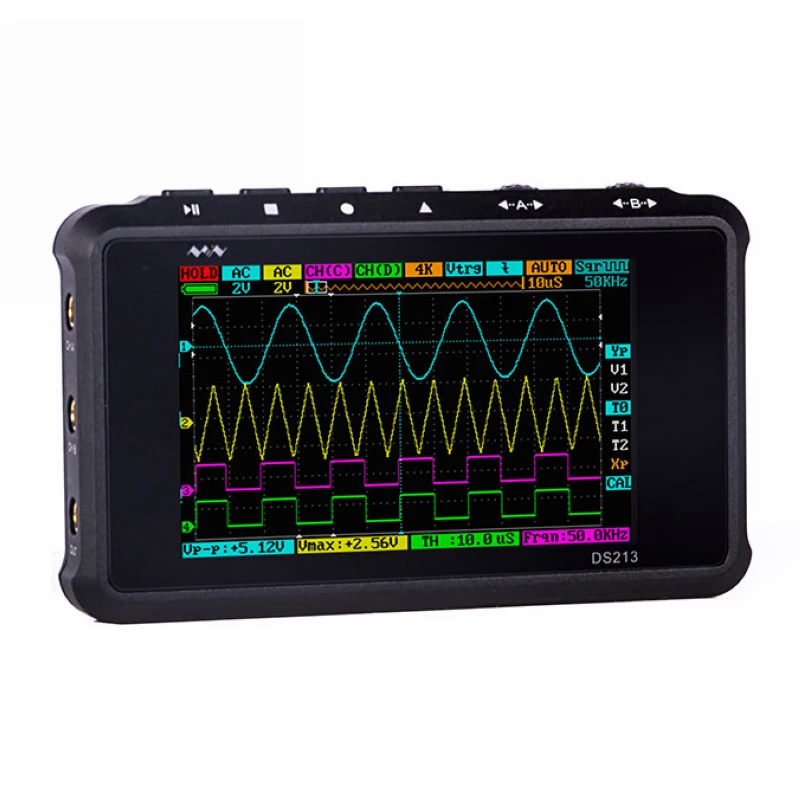 

DSO203 upgrade DS213 4 Channel 100MS/s MINI DSO213 Professional Portable Digital Oscilloscope Digital DSO 213