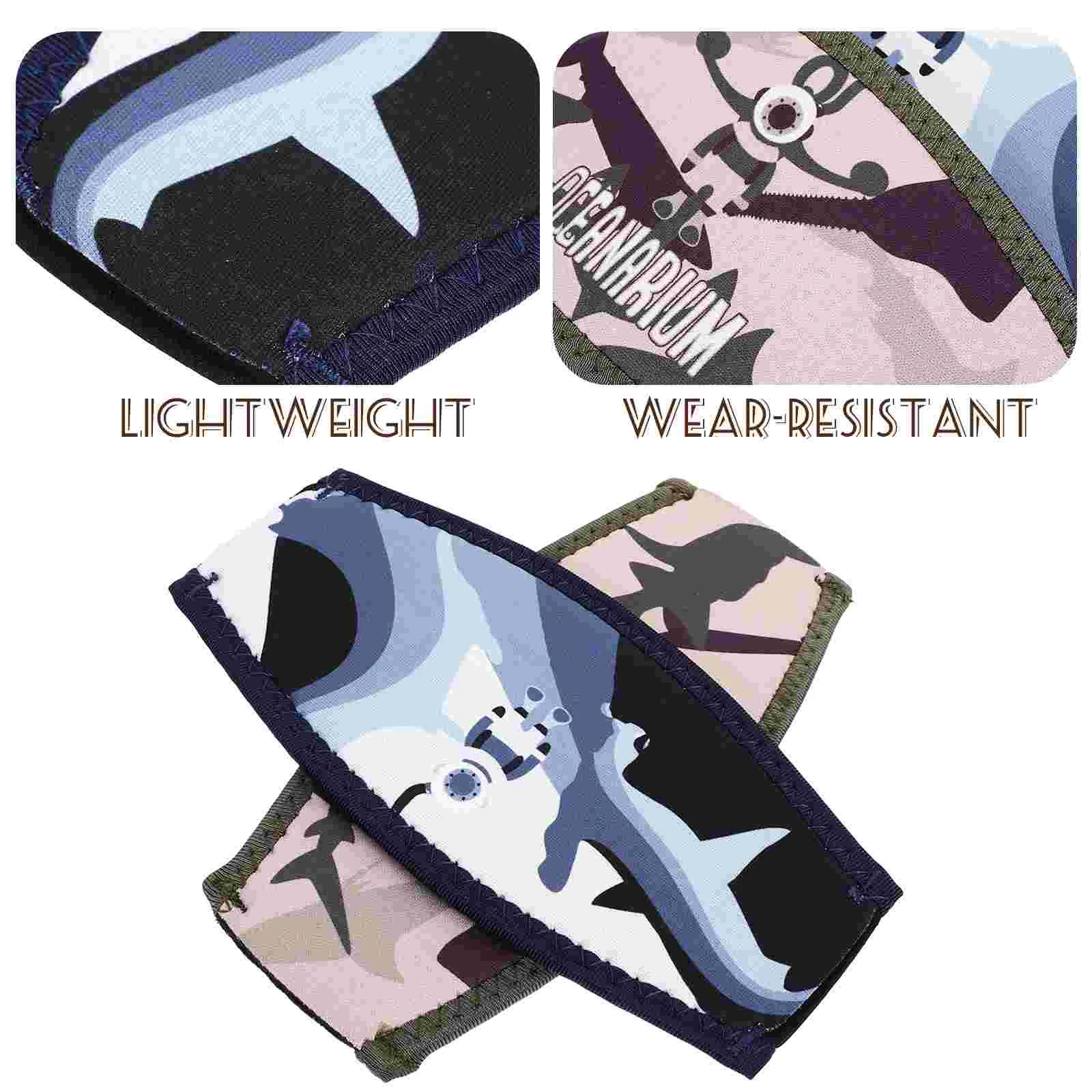 2 шт. чехол для дайвинга портативные чехлы на ремни очков плавания декоративная