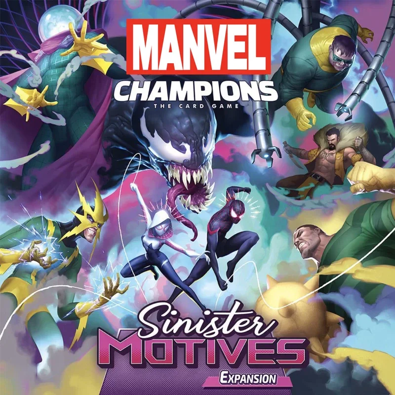 Фото Настольная карточная игра Asmodee Marvel Champions: Расширение «Герои» — Нова, Железное Сердце, Человек-Паук. Коллекционная настольная игра для отдыха и развлечений. Сувенир. №1