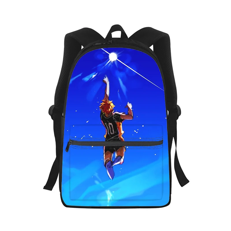 Anime Haikyuu Men Women Backpack 3D Print Fashion Student School Bag Laptop Backpack Kids Travel Shoulder Bag