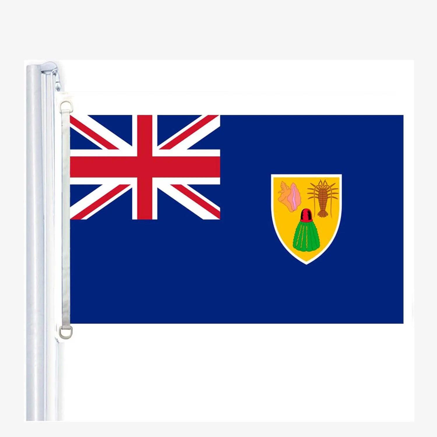 

the Turks and Caicos Islands flag,90*150CM ,100% polyester, banner,Digital Printing