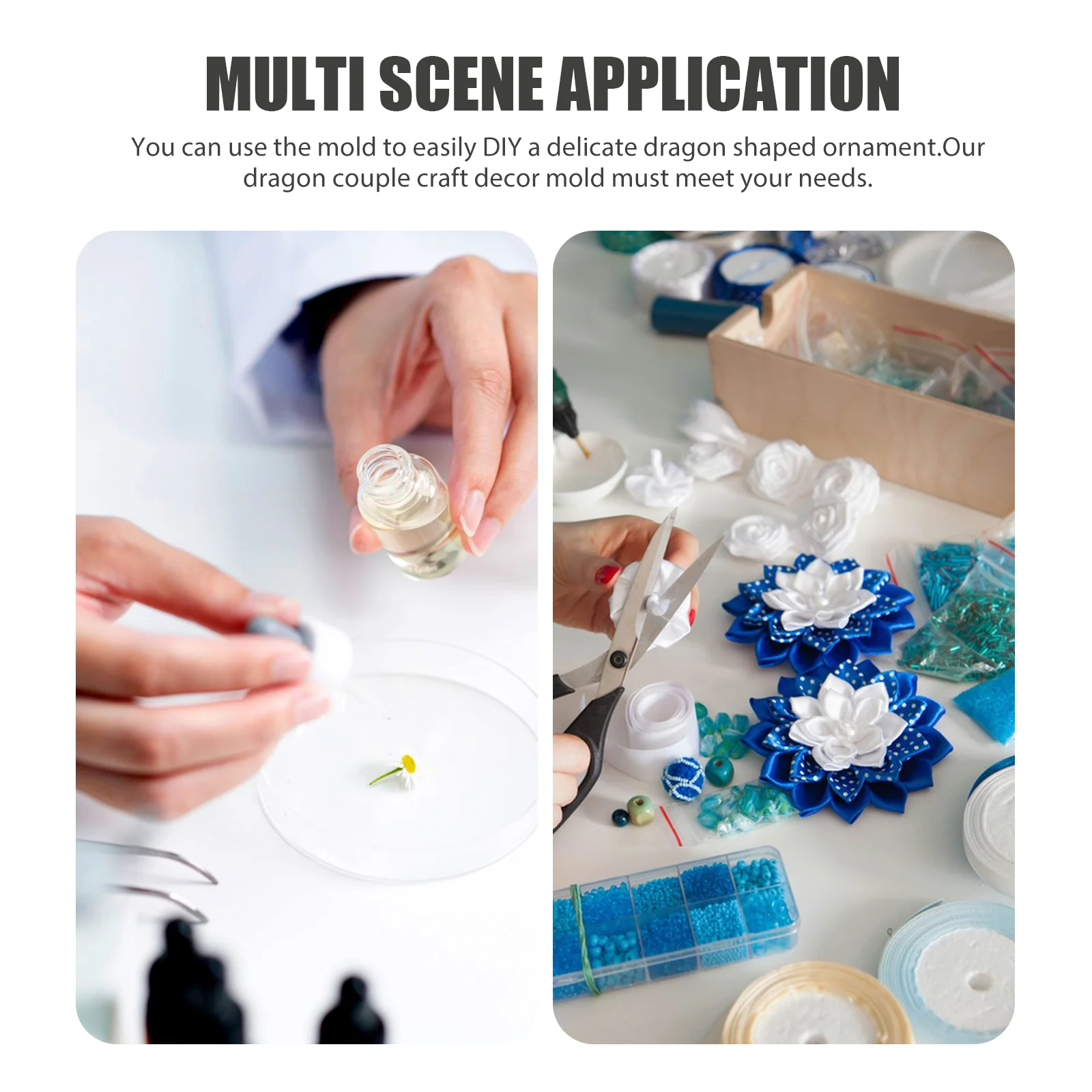 Силиконовые формы Feilong для поделок из смолы эпоксидный дракон силикагель в форме