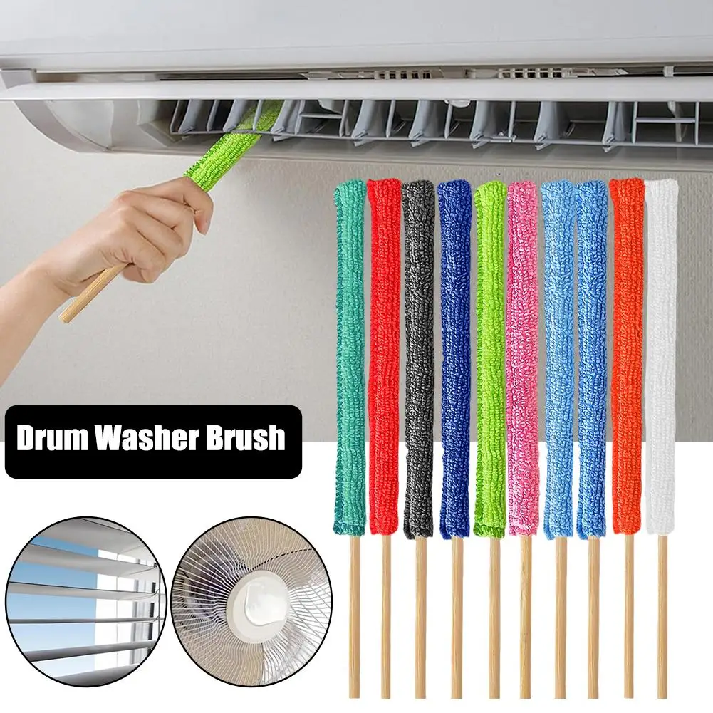 

10pc Microfiber Air Conditioning Brush Blind Dust Collector Cleaning Long Outlet Brushes Car Air Stick Detail Accessories H I4C4