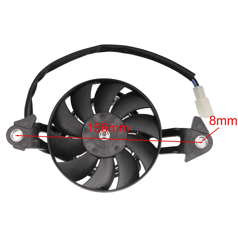 Универсальный мотоциклетный 3-дюймовый вентилятор радиатора охлаждающий