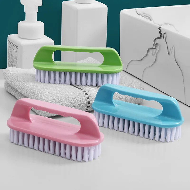 

Plastic Portable Candy Color Household Cleaning Brush Washing Brush Laundry Srubbing Brush Carpet Bedspread Clothes Cloth