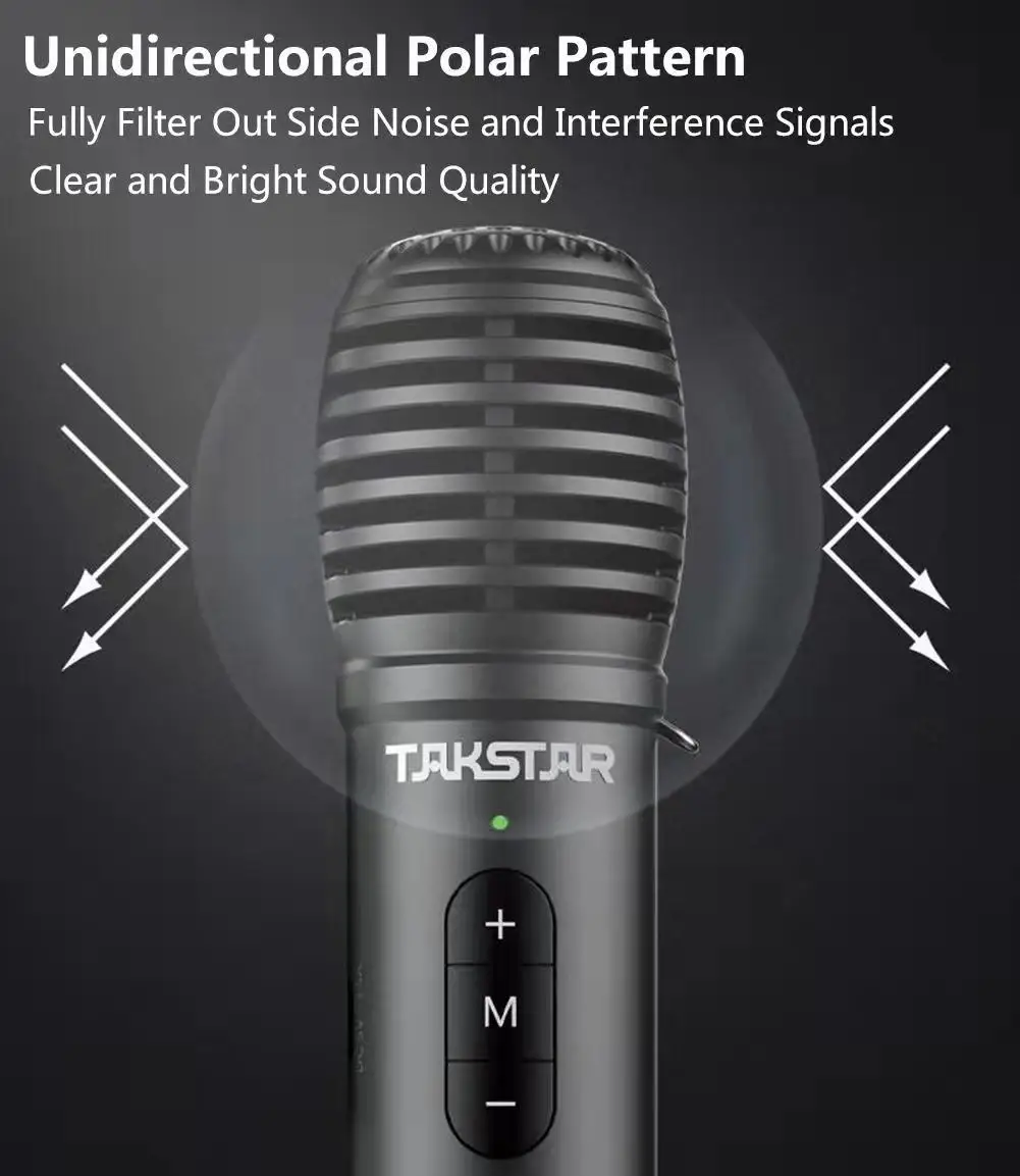 TAKSTAR DA10 Wireless Microphone Voice Amplifier Bluetooth Speaker for Speech Karaoke enlarge