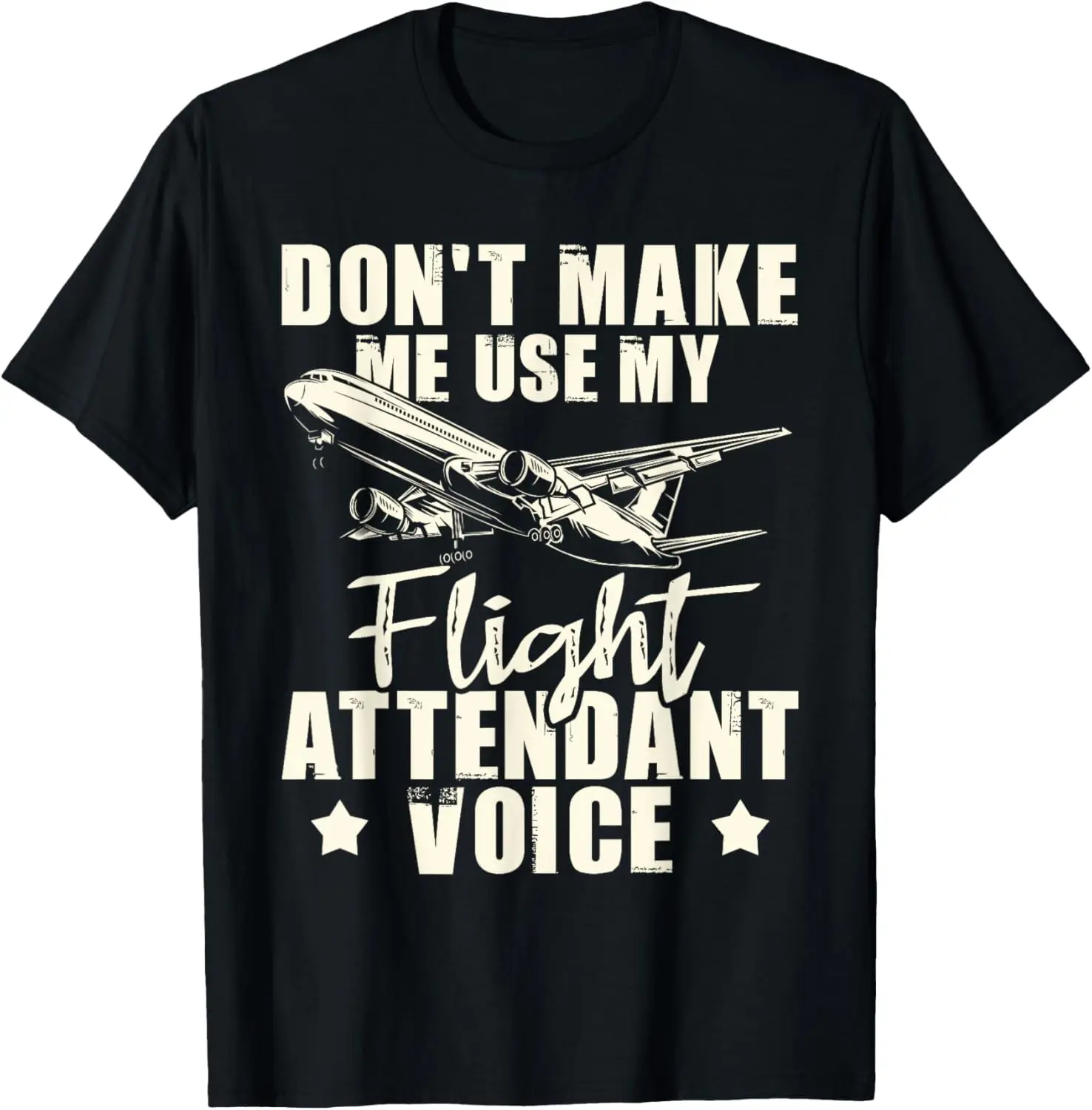 Футболка My Flight Attendant Voice Хлопок