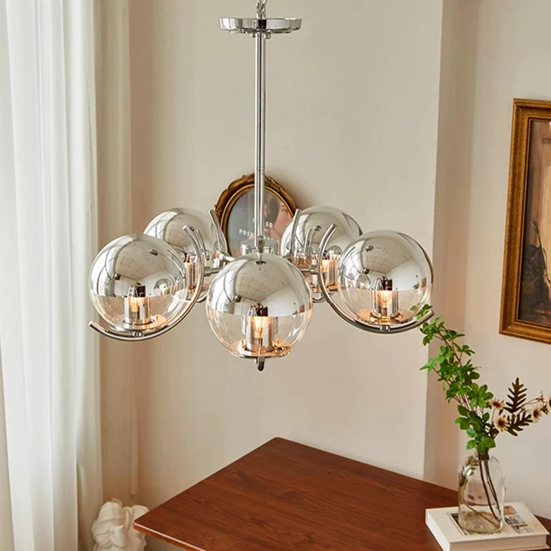 

Декоративные люстры в скандинавском стиле для умного дома, декоративные подвесные светильники для гостиной, комнатное освещение, светодиодные светильники для столовой