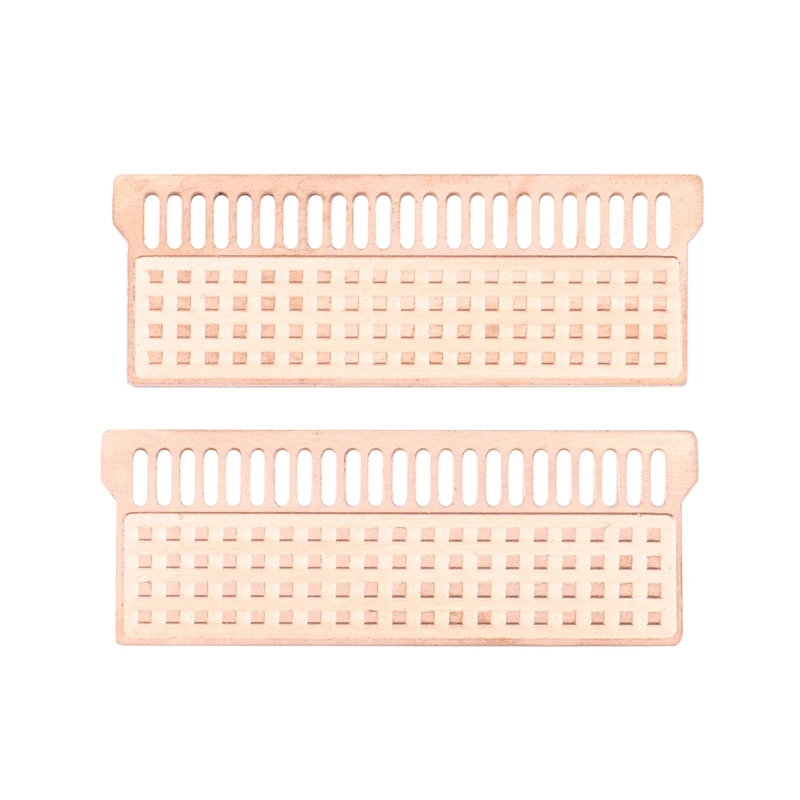 

2 Pcs Copper Notebook Memory Heat Sink Copper Heatsink Laptop RAM For DDR1 DDR2 DDR3 DDR4