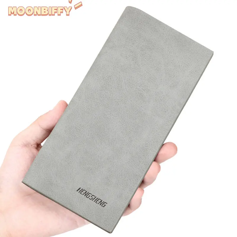 

Тонкий мужской кошелек Carteira 0,5 см, тонкий мужской кошелек, деловые бумажники из мягкой натуральной кожи