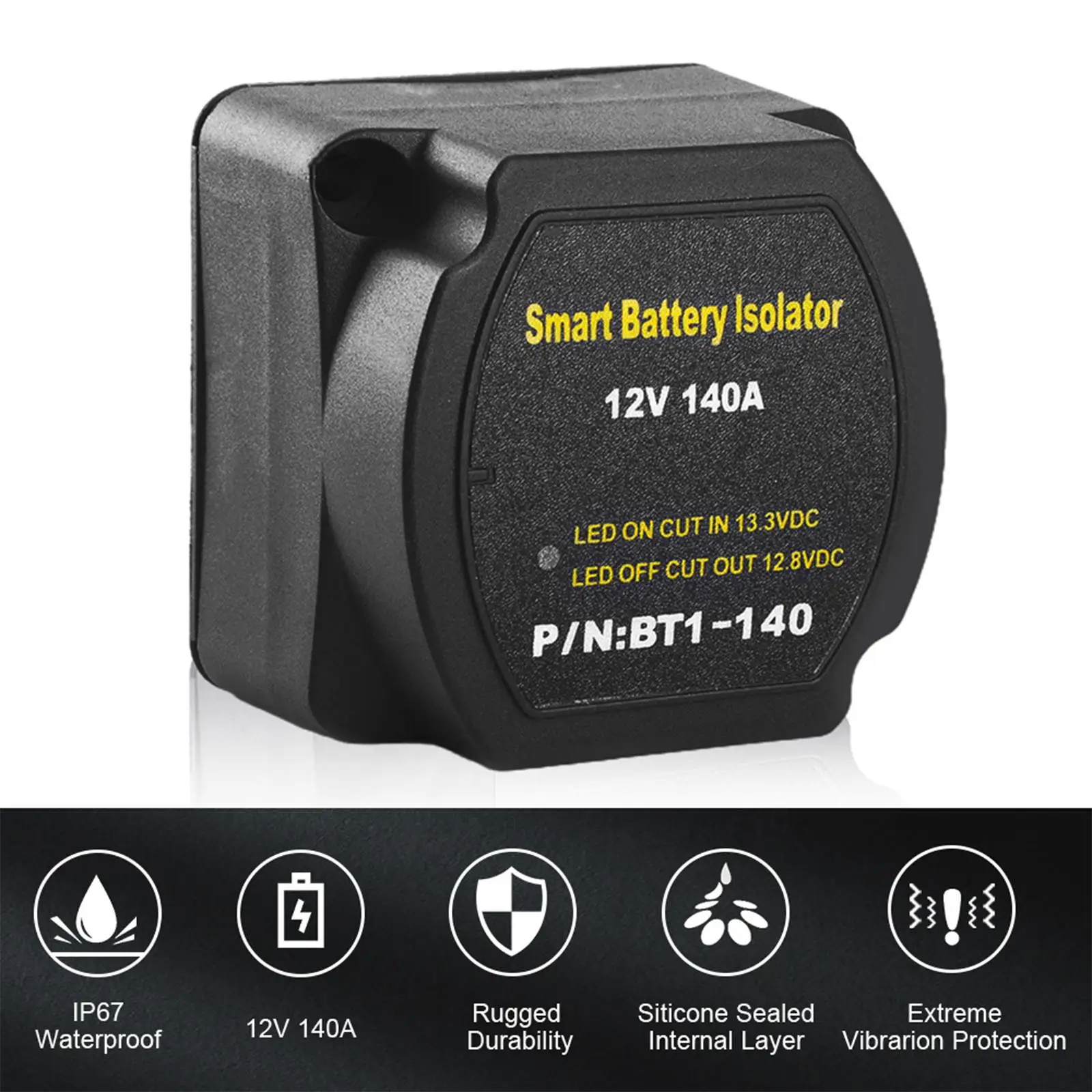 Умный изолятор батареи 12 В защита BT1-140 энергосберегающее напряжение