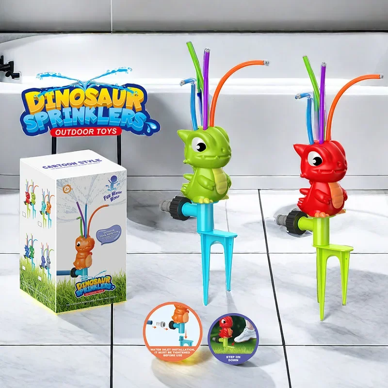 Мультяшные игрушки-разбрызгиватели воды летние игрушки для игр на открытом