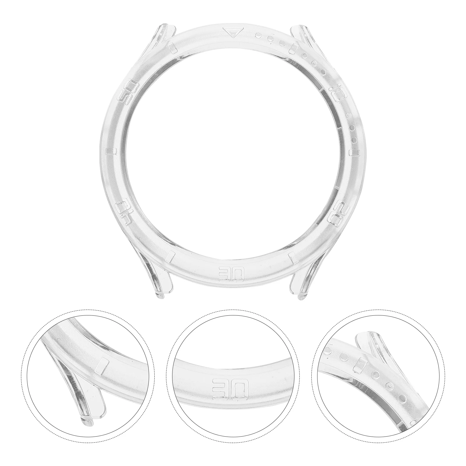 

Watch Shell Watch Protector Watch Frame Cover Watch Hard PC Frame Watch Protective Case for Friends Adult Co-worker Family