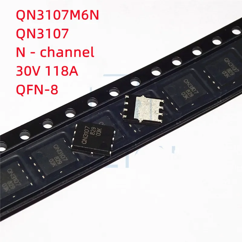 

[10PCS] 100% new original QN3107M6N QN3108M3N QN3109M6N QN3107 QN3108 QN3109 N-CH MOS field effect transistor QFN-8