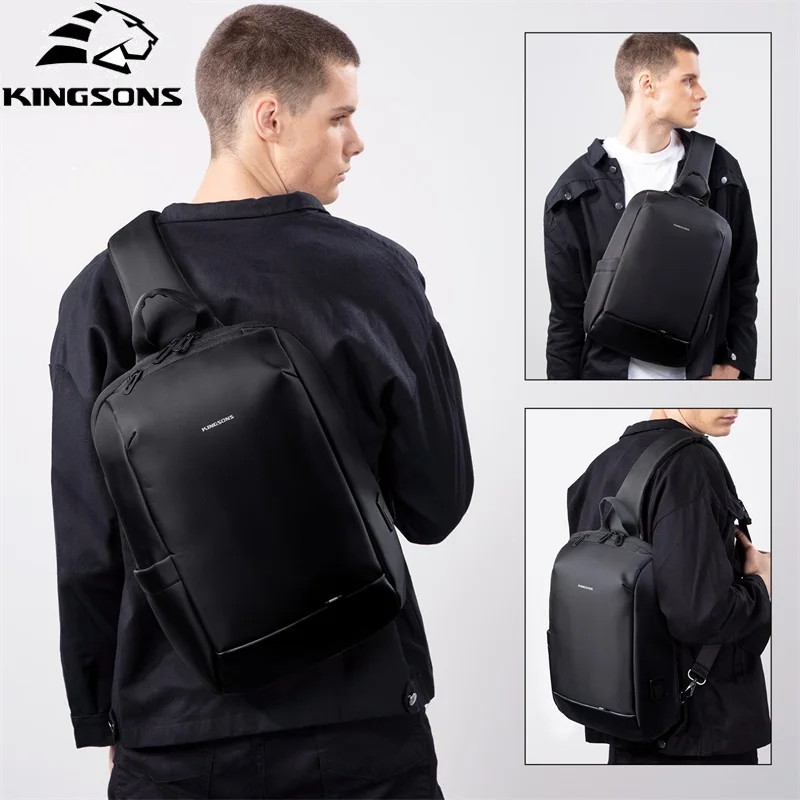 

Kingsons Brand Laptop Bag 13.3,14 Inch Notebook Crossbody Messenger Case Handbag Backpack Shoulder Man Women Lady Dropship 3236