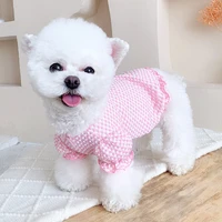 fashion pet summer clothes cat puppy for small dog chihuahua yorkie pomeranian bichon poodle dog clothing shirt dropship