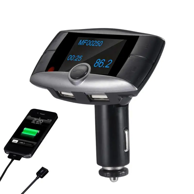 

Wireless Radio Adapter FM Transmitter Hands-Free Car MP3 Player Stereo Handsfree Call Stereo MP3 Supports USB Drive Car Kit