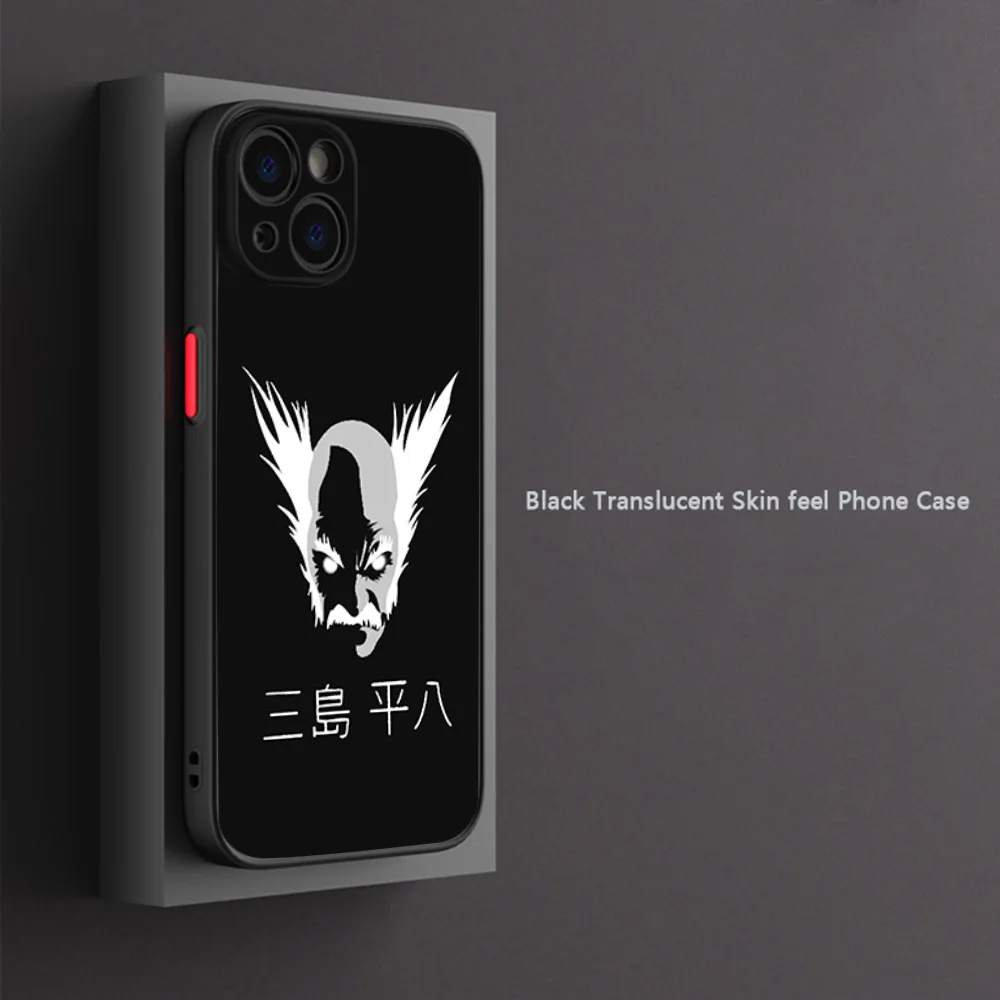 Чехол для телефона Xiaomi Redmi 9T Note 10 9 8 8t 9s 7 10s Pro 9a 9c 10a 10c 10t Note9 4G 5G TEKKEN Power Matte Translucent Cover