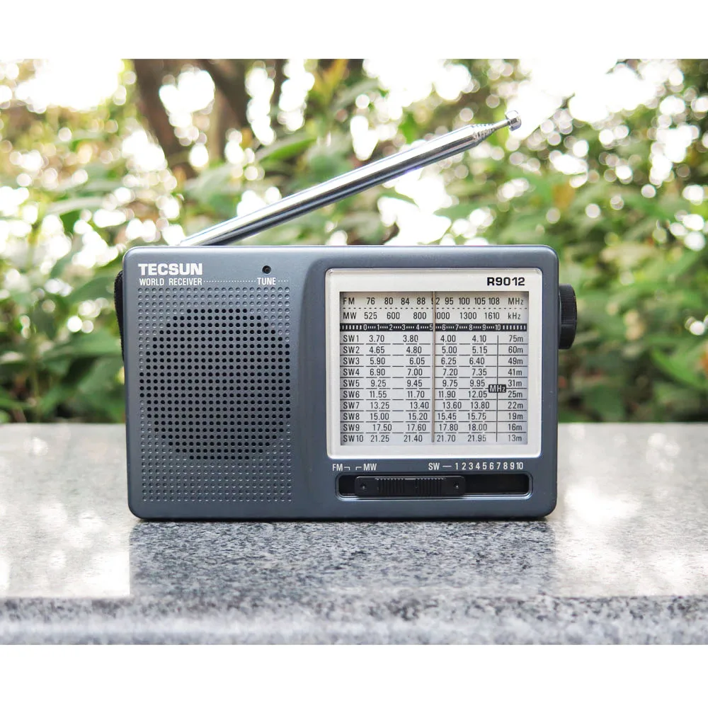 

R-9012 FM/AM/SW Radio 12 Bands Portable Receiver Radio High Sensitivity Selectivity Low Noise FM/AM/SW Radio