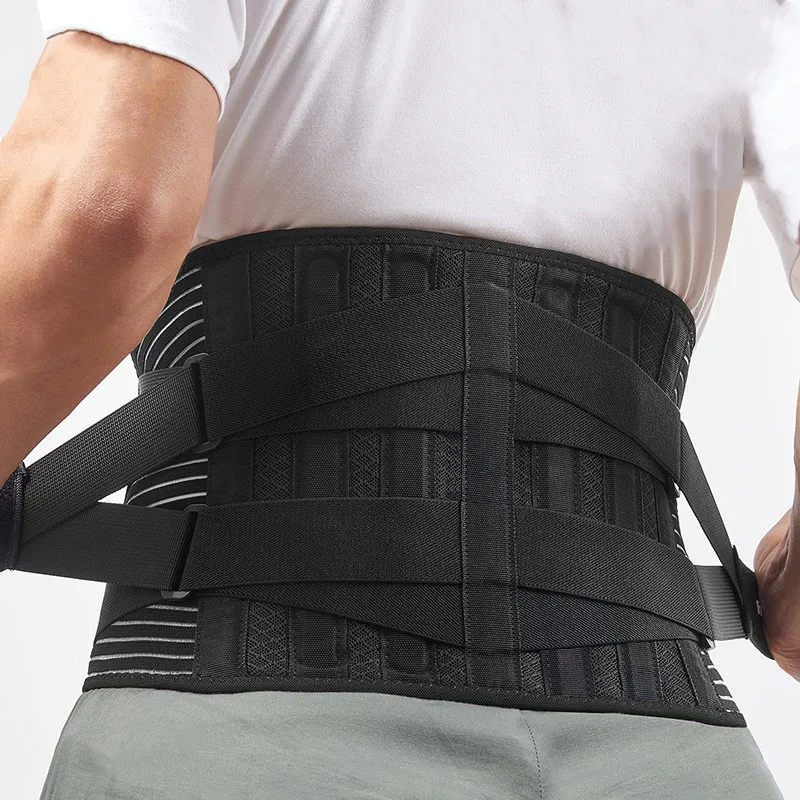 

Alloy Orthopedic Double Pull Neoprene Lumbar Disc Herniation Lower Back Pain Brace Waist Support Spine Posture Corrector Belt