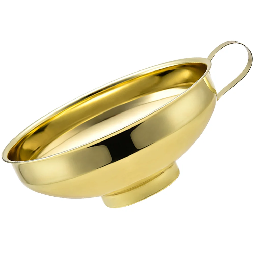 

Canning Funnels Big Funnel Oil Funnel Wide Mouth Canning Funnel Thickened Wide Mouth Funnel Large Diameter Metal Funnel Kitchen