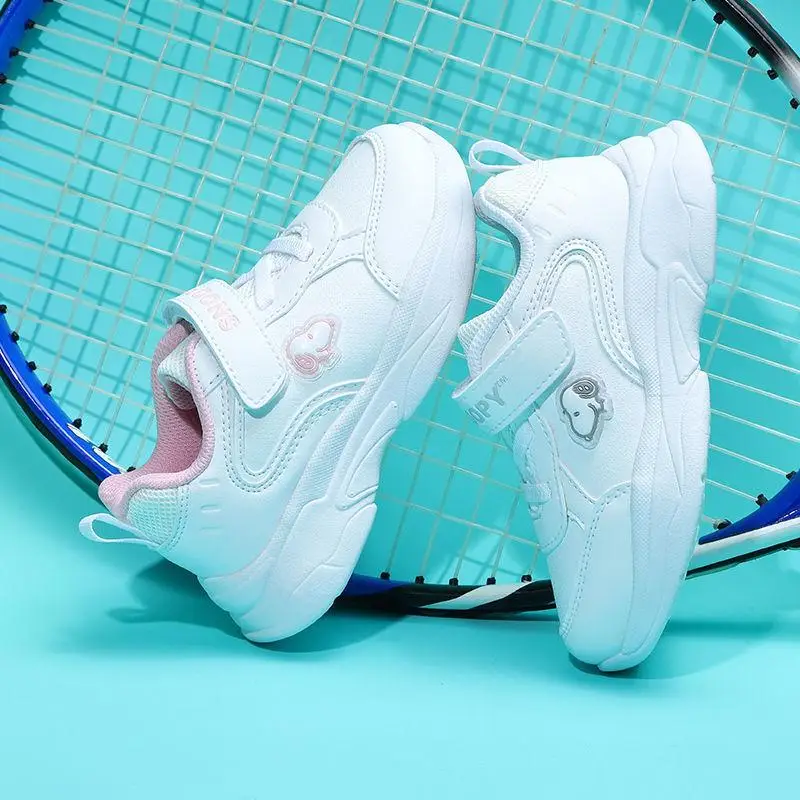 

Snoopy Children's Sneakers Kawaii Student Autumn Cartoon Outdoor Running Shoes Cute Girls Casual Shoes Kids Birthday Gift