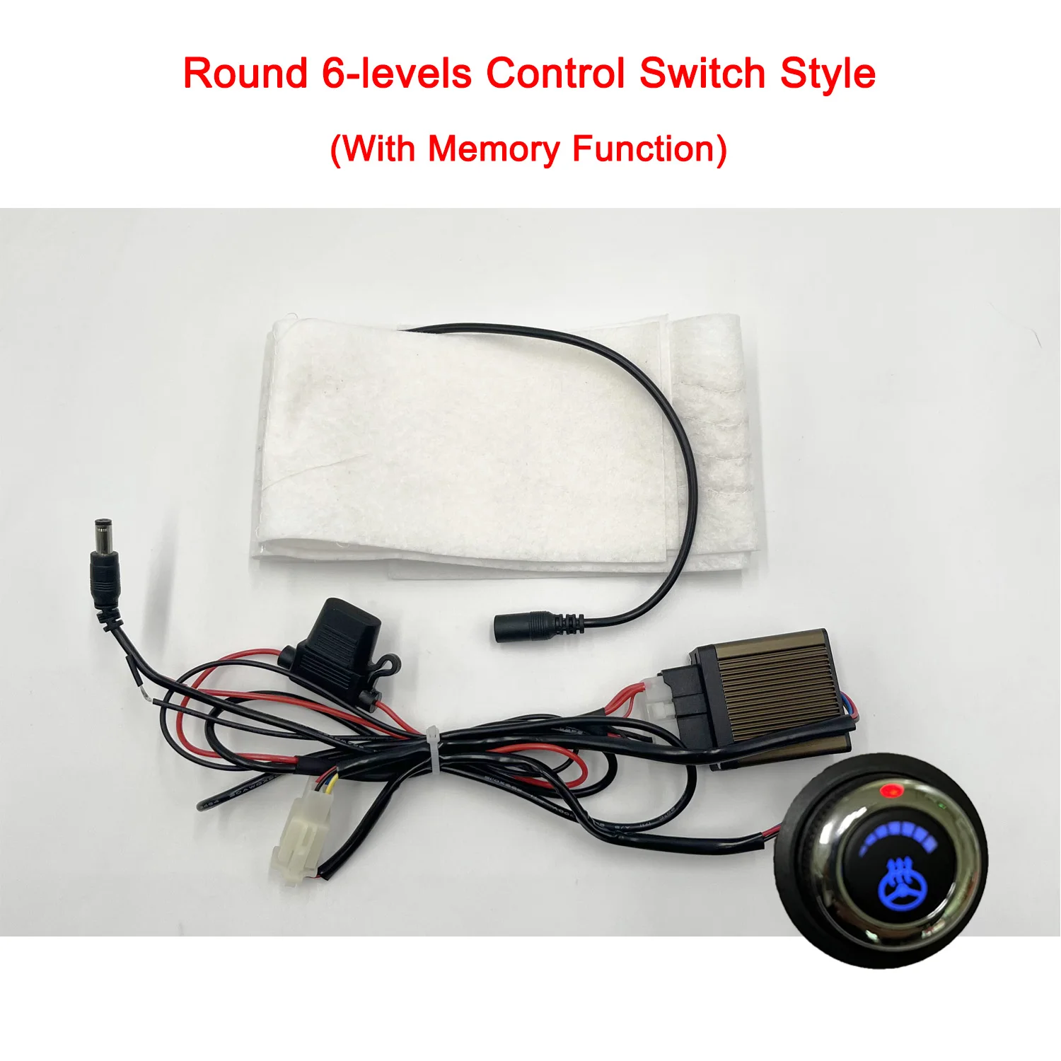 

Универсальный Комплект Для Подогрева Руля Из Углеродного Волокна, 12В, С Независимым Переключателем Управления