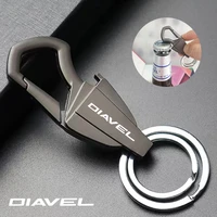 for ducati diavel 2011 2012 2013 2014 accessories customized logo motorcycle keychain alloy multifunction car play keyring