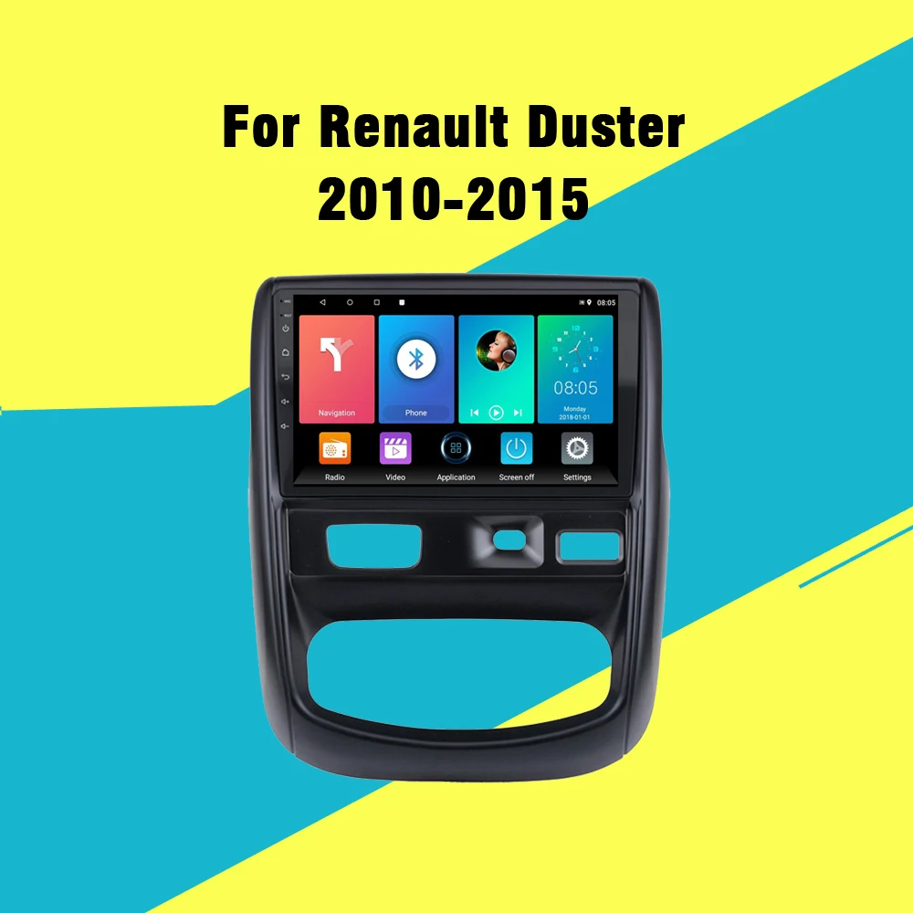

Car Radio For Renault Duster 1 2010 - 2015 For Nissan Terrano 2014 - 2020 Android Multimedia Player Navigation GPS Carplay