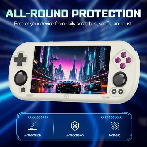 Силиконовый чехол и стекло DIXSG для Trimui Smart Pro