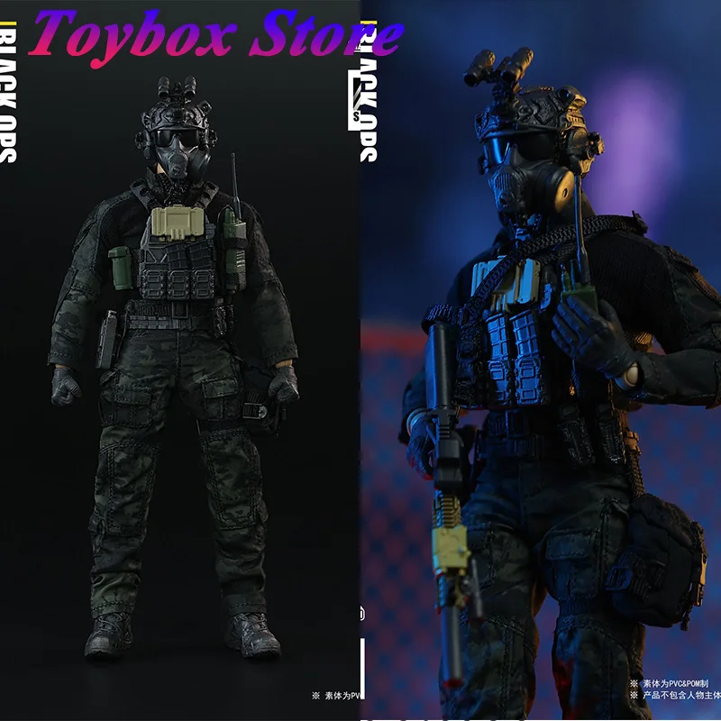 Экшн-фигурки HASUKI 1/12 серия Salva первая партия SA01 Black Ops мини-модель военного солдата