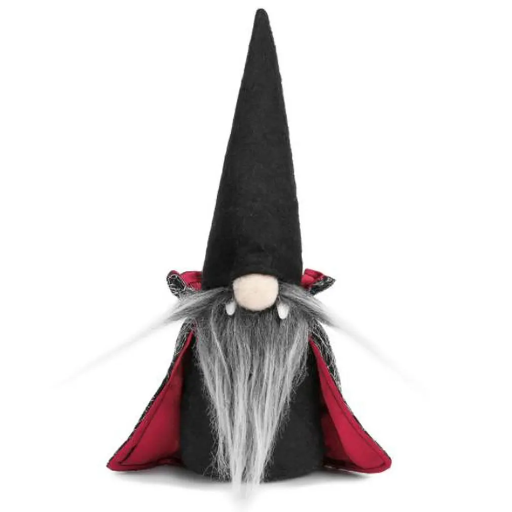 

Плащ ведьмы рождественские украшения гнома забавные стоящие плюшевые куклы Новогоднее украшение стола Форестер шляпа Сидящая кукла подар...