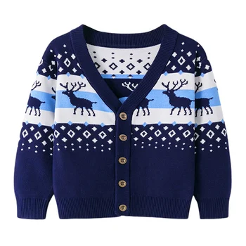 Festive Christmas Sweater for Toddlers: Cozy Long Sleeve Pullover for Boys and Girls (2-6 Years) 1