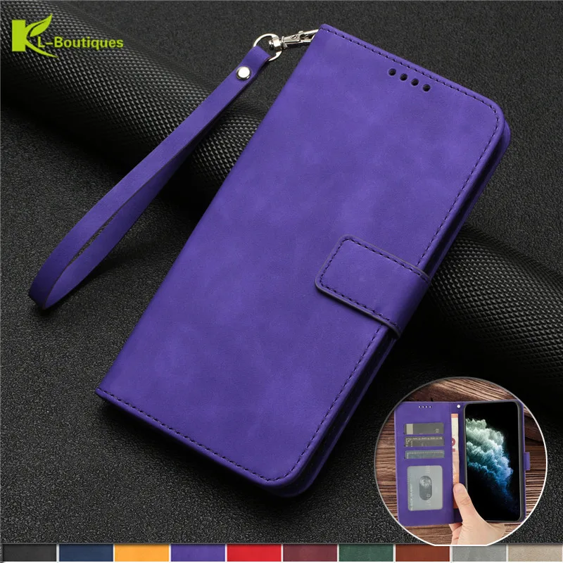 

Luxury Leather Wallet Phone Case For iPhone SE 2022 11 Pro XR XS Max 8 7 6 S Plus SE2 Flip Cover Cases Card Slot Magnetic Clasp