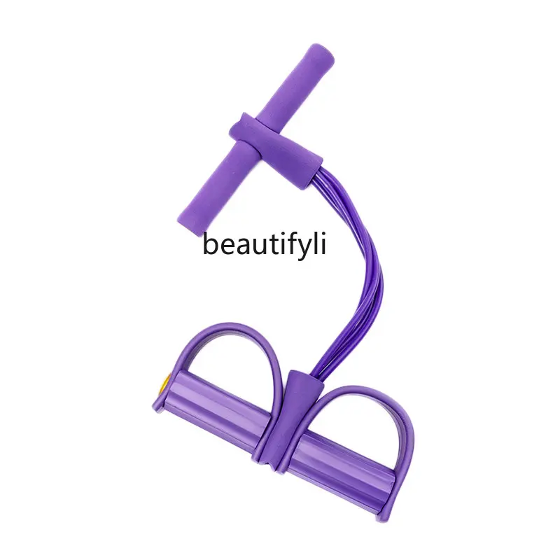 

Home Auxiliary Sit-Ups Fitness Equipment Rope Pedal Exercise