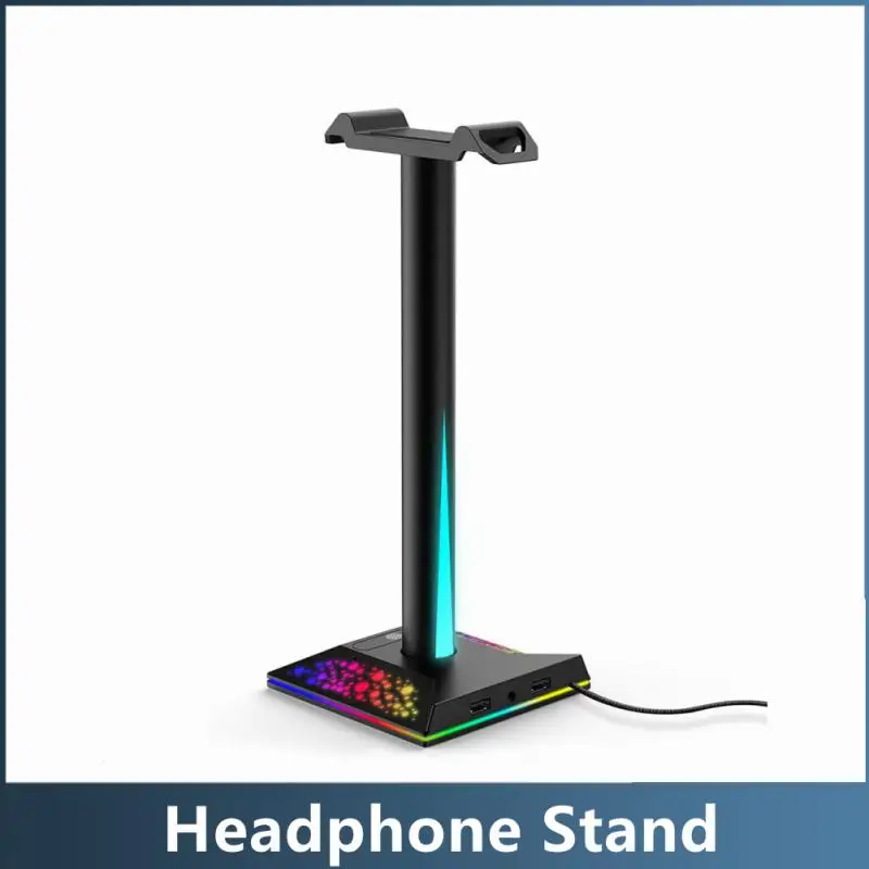 

Держатель для игровой гарнитуры, подставка для наушников с двумя USB-портами