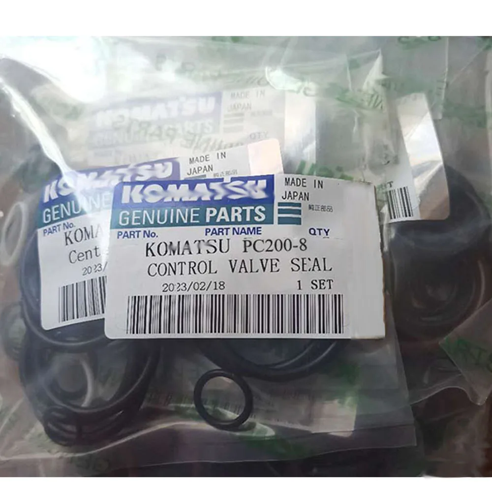 

Комплект для ремонта распределительного клапана экскаватора Komatsu, уплотнительное кольцо PC200-8, элементы управления и 50 шт. SPGO, запасные части для экскаватора