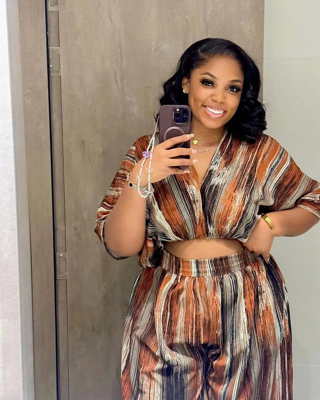 Африканская одежда для женщин Дашики комплект из 2 предметов африканская