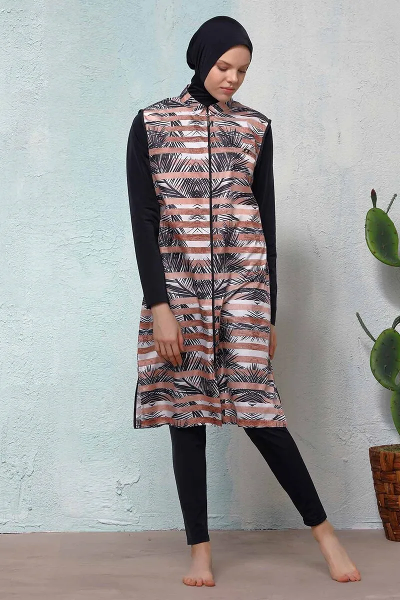 IQRAH Jowl GAME H-Sapphire Black Coffee Full Indoor женский купальник хиджаб |