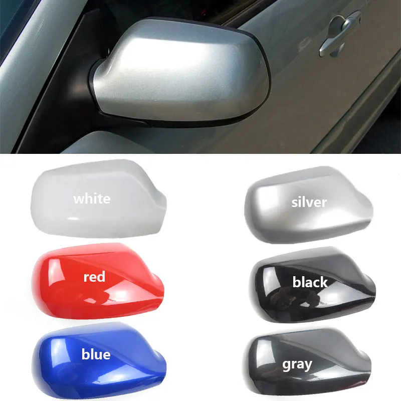 

Car Wing Door Outside Mirror Covers Caps Rearview Shell Housing For Mazda 3 M3 2003 2004 2005 2006 2007 2008 2009